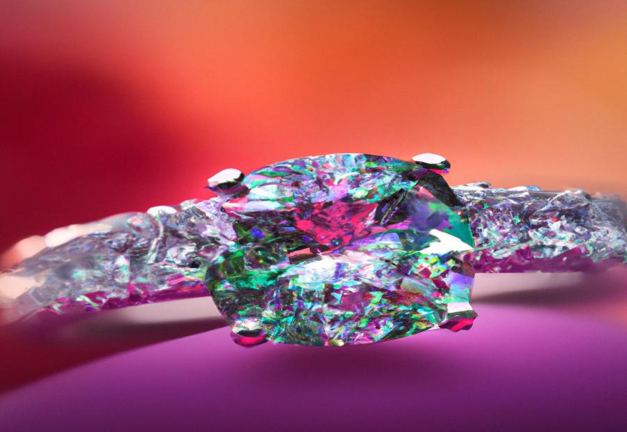 The significance of diamond colors in engagement rings 