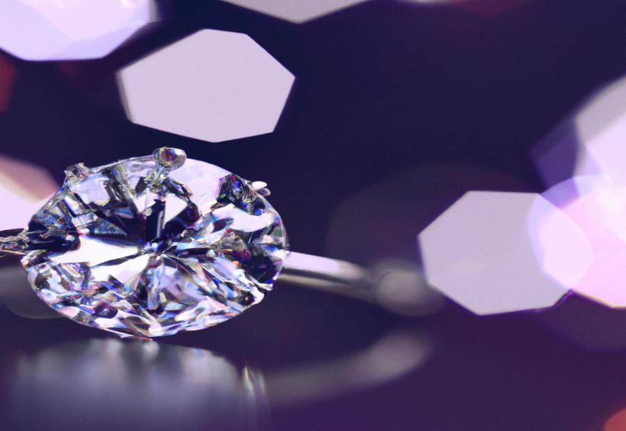 Symbolism of diamonds in engagement rings 
